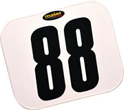MAIER Rectangular Class C Plate (White) for Powersports