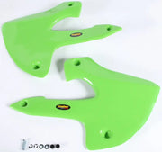 MAIER Radiator Scoops Green for Powersports