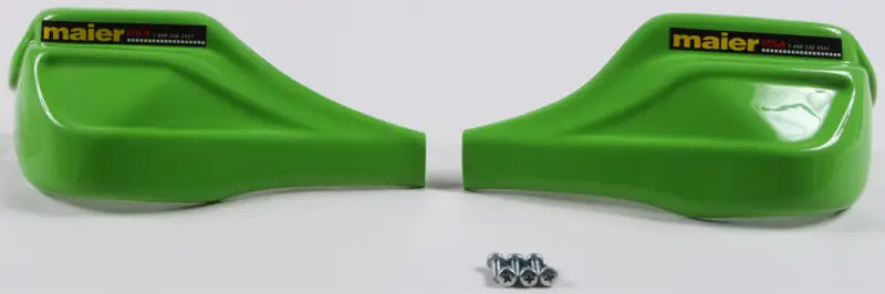 MAIER Xc Add On Plastic Handguards (Green) for Powersports
