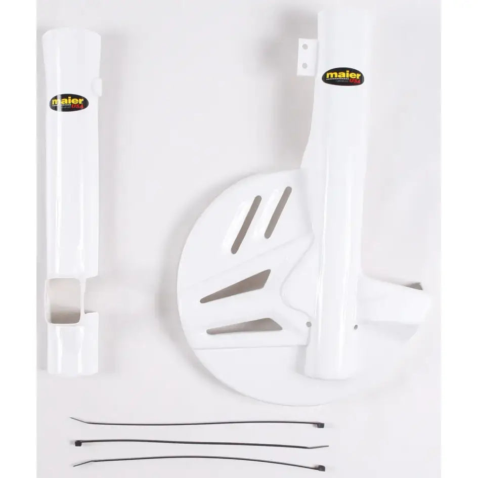 MAIER Fork/Disc Guard White for Powersports