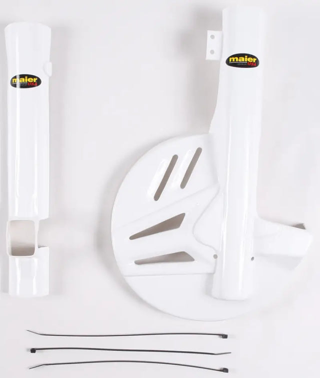 MAIER Fork/Disc Guard White for Powersports