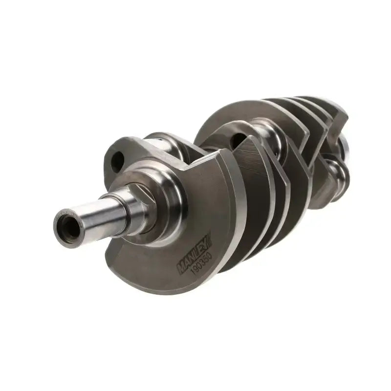 Metallic Manley Chrysler 5.7L/6.1L Hemi 4340 Forged Crankshaft with 32 Tooth Reluctor Wheel