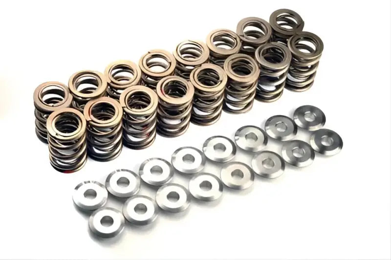Chrome valve spring and retainer kit for Manley Ford Mazda 2.3L engine tuning