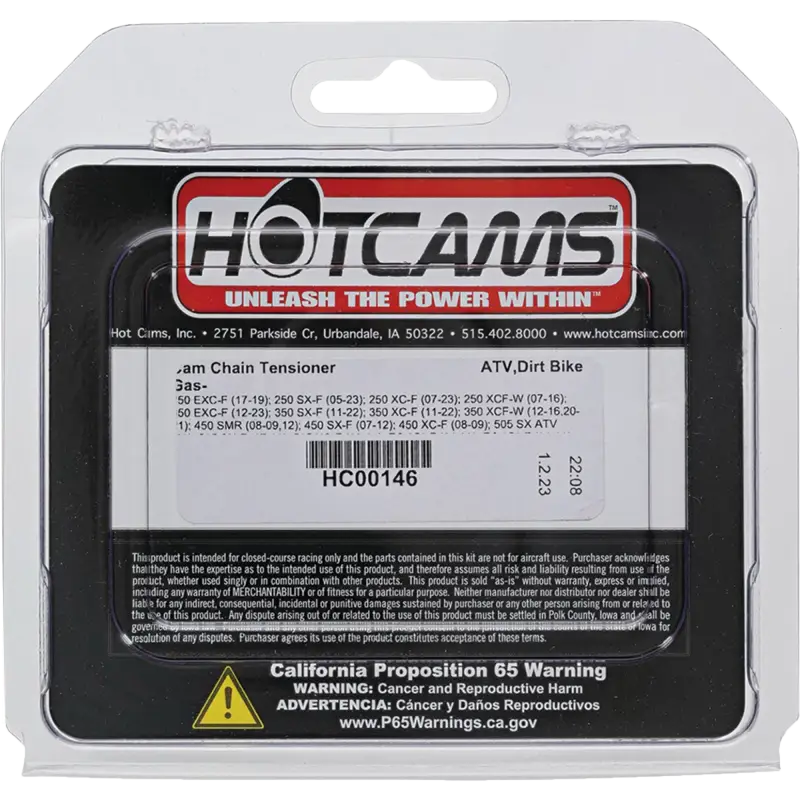 Manual Cam Chain Tensioner - HOT CAMS