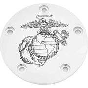 CUSTOM ENGRAVING MAR01-04 Tc Timer Cover Marine Ega Chrome