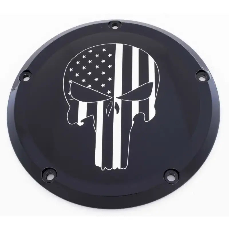CUSTOM ENGRAVING MAR08-04BG Tc Timer Cover Marine Ega Black