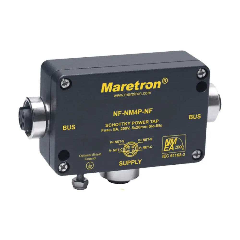 Maretron No Supplier Warranty Marine Network Cable Connector NF-NM4P-NF - Mini Powertap Fuse Femaletofemale