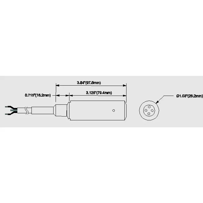 Maretron No Supplier Warranty Pressure Transducer PTS-0-1.5PSI-02 - Submersible Press Xdcr 1.5 Psi