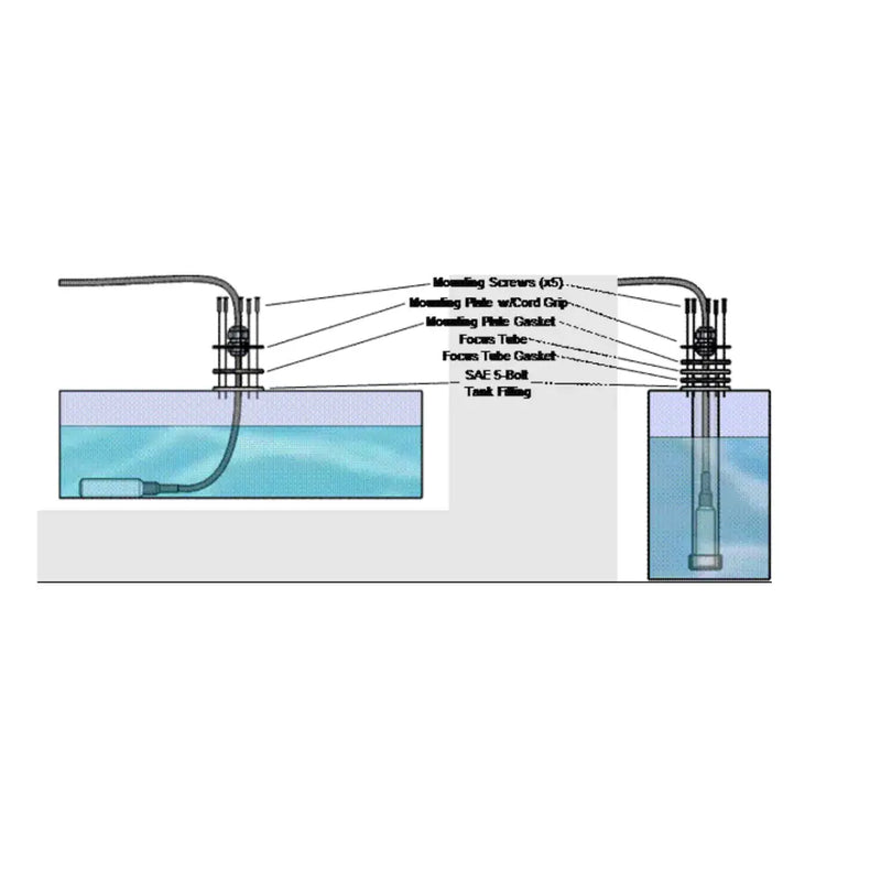 Maretron No Supplier Warranty Pressure Transducer PTS-0-1.5PSI-02 - Submersible Press Xdcr 1.5 Psi