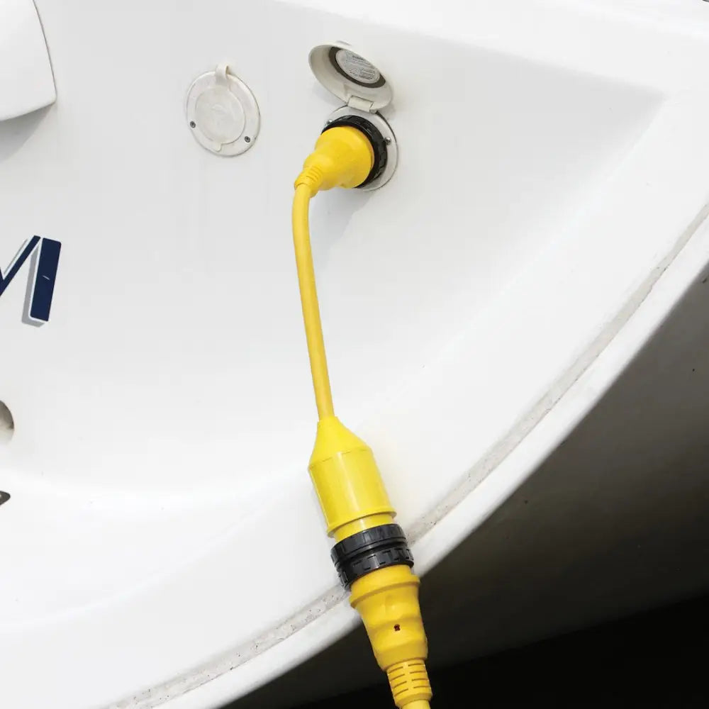Marinco Waterproof Material Power Cord Adapter 110A - Pigtail 50A 125V Loc