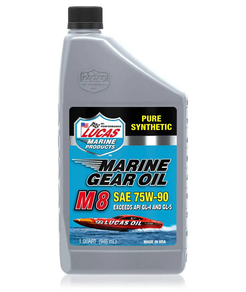 Marine Gear Oil Pure Synthetic M8 1qt 