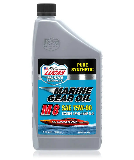 Marine Gear Oil Pure Synthetic M8 1qt 