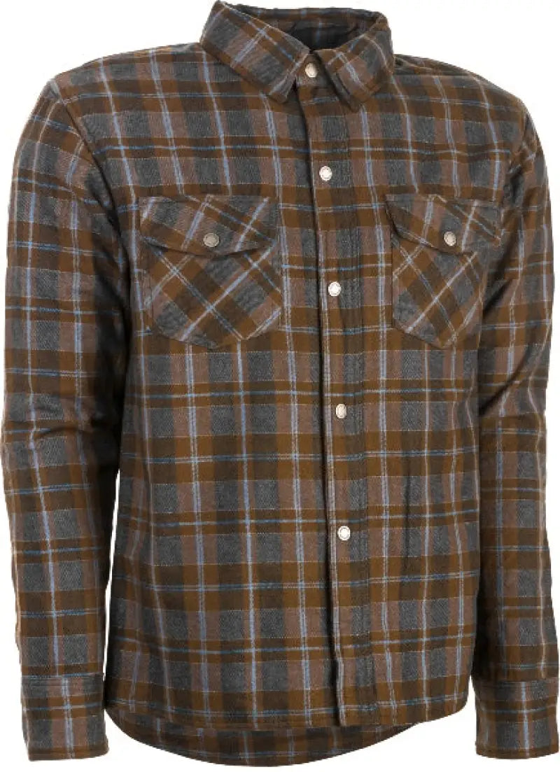 Marksman Flannel Brown/Tan Sm