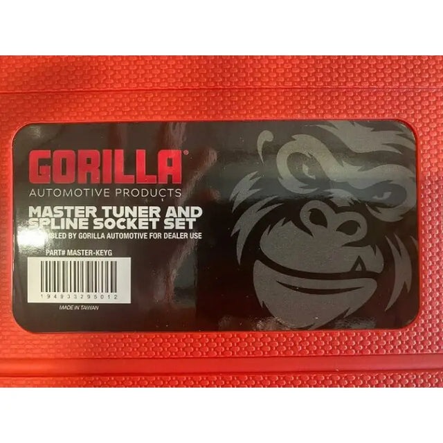 MASTER-KEYG Gorilla Master Set 16 Key Socket-Case - Lug Nut Socket