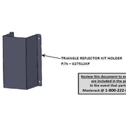 Masterack Quick And Easy Install Emergency Reflector Kit Holder 027512KP - Triangle
