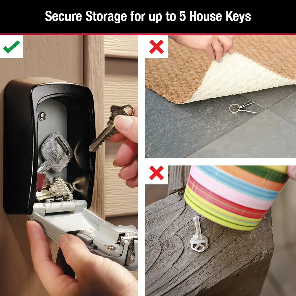 Masterlock Limited Lifetime Warranty Key Storage Case 5401D