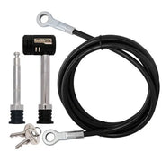 Masterlock 1470DAT Receiver lock with removable cable - 5 8 1 2 W 8