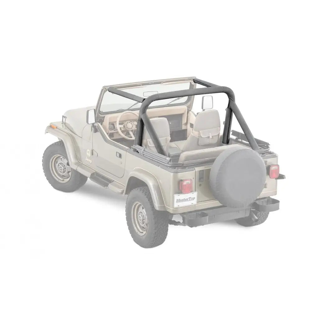 Mastertop Custom Fit Design Roll Bar Cover 12202115 - Sprt Cvr 87-91 Wrg Blkden