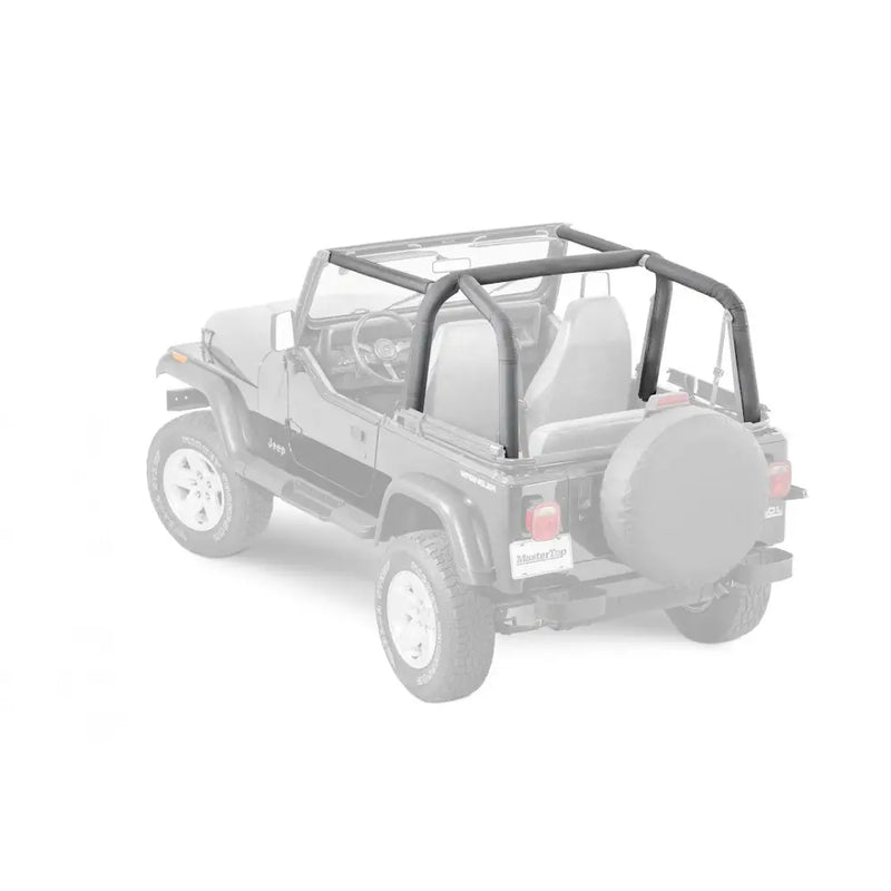 Mastertop Custom Fit Design Roll Bar Cover 12203115 - Sprt Cvr 92-95 Wrg Blkden