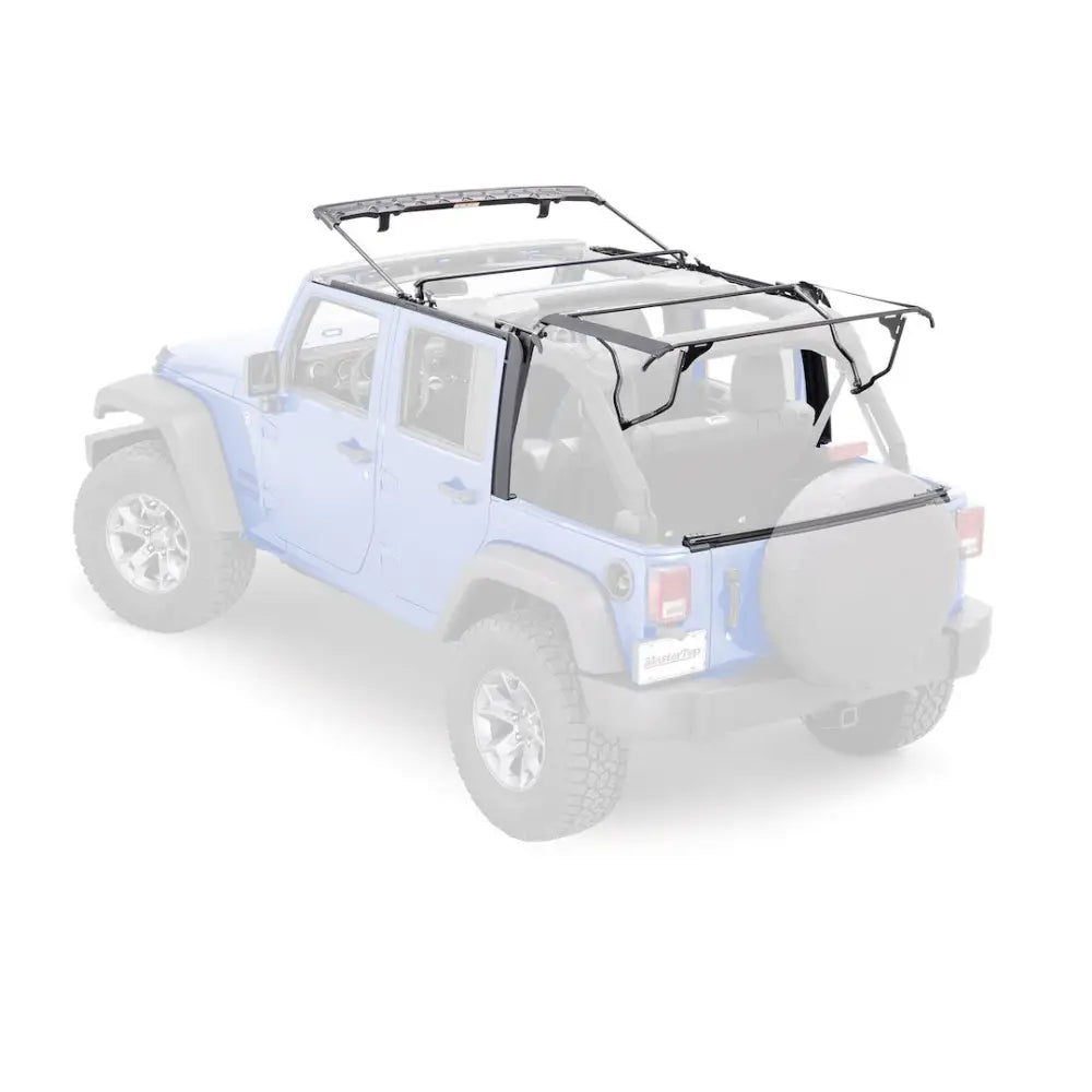 Mastertop Complete Soft Top Hardware Kit Soft Top Hardware Kit 15433301 - Sfttop Hdwre 07-18JK 2DR Wrglr