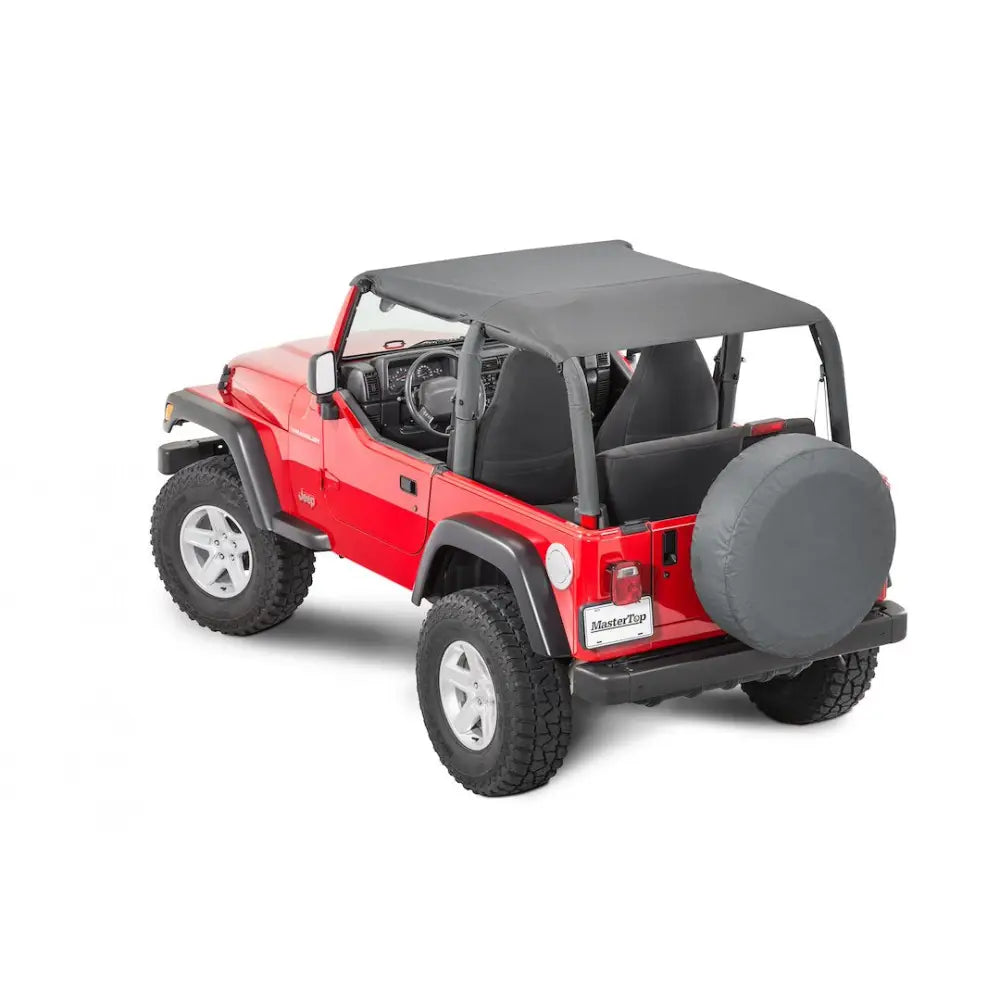 Mastertop Easy To Install Bikini Top 14300224 - Bimpl 97-06 TJ Mstwl