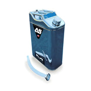 Blue Matrix Concepts A5 5 gallon stainless steel utility can with silver cap