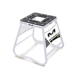 Matrix Concepts C2 Mini Steel Stand with Nameplate - White - Matrix Concepts