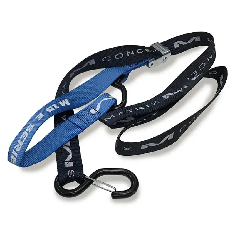 Matrix Concepts E Series 1.5 Inch Tie Down Set - Blue - Truck Bed Accessories