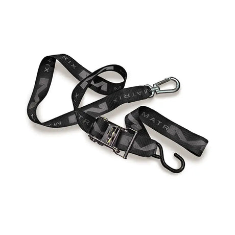 Matrix Concepts M1 2.0 Phatty Tie Downs Ratcheting - Black - Truck Bed Accessories