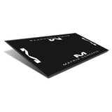 Matrix Concepts M20 Carpeted 2 Foot X 4 Foot Mat - Black/White - RV and Auto Parts