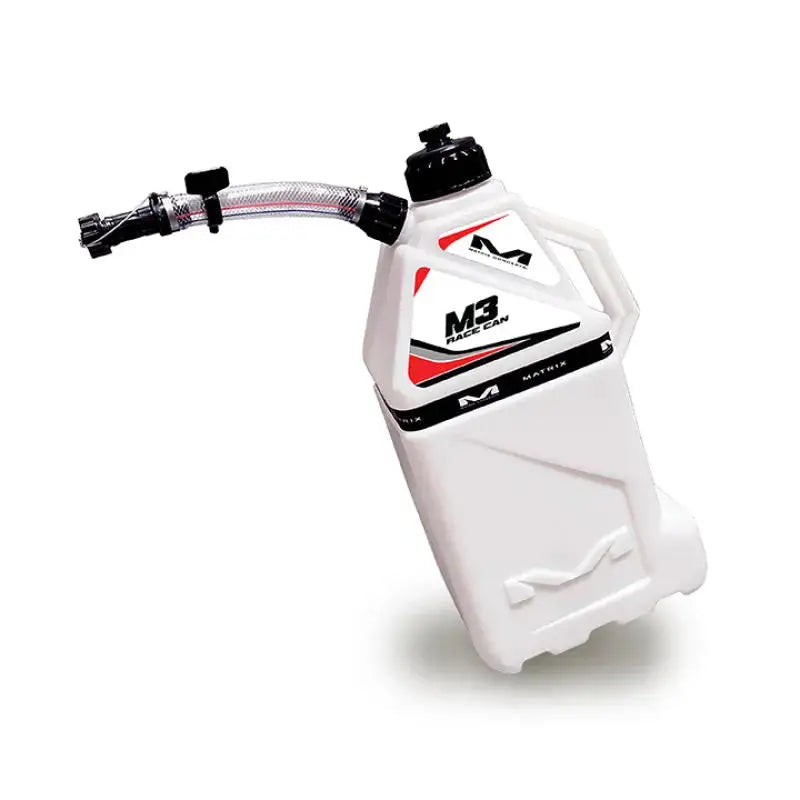 Matrix Concepts M3 USA Utility Can in white with flexible hose.
