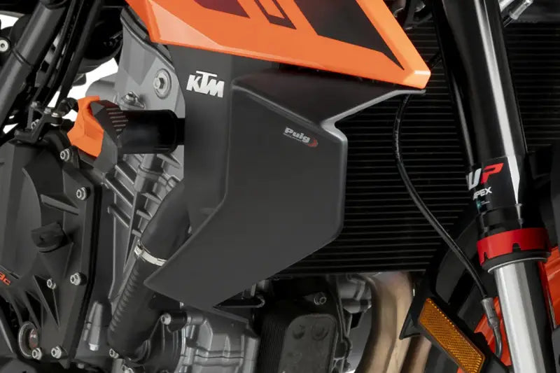 Downforce Side Spoilers Matt Black Ktm