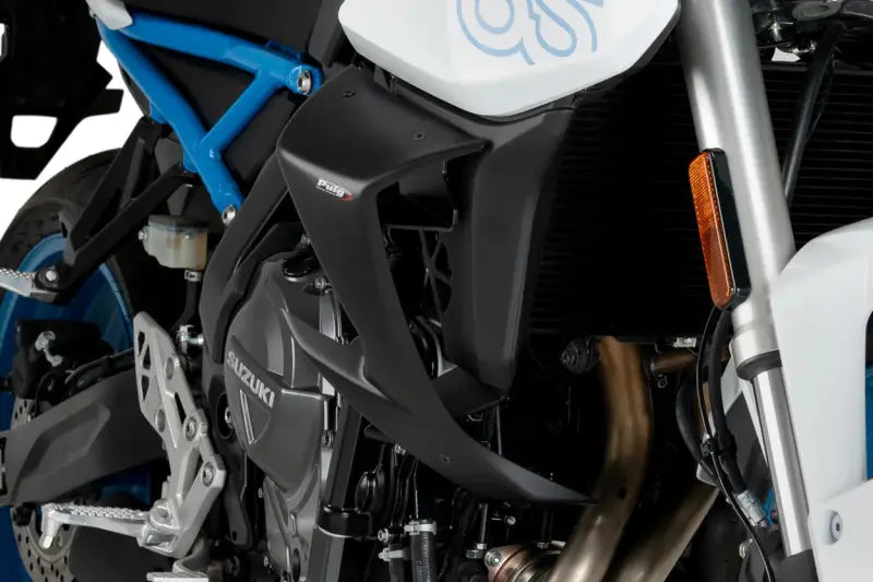 Downforce Side Spoilers Matt Black Suz - PUIG