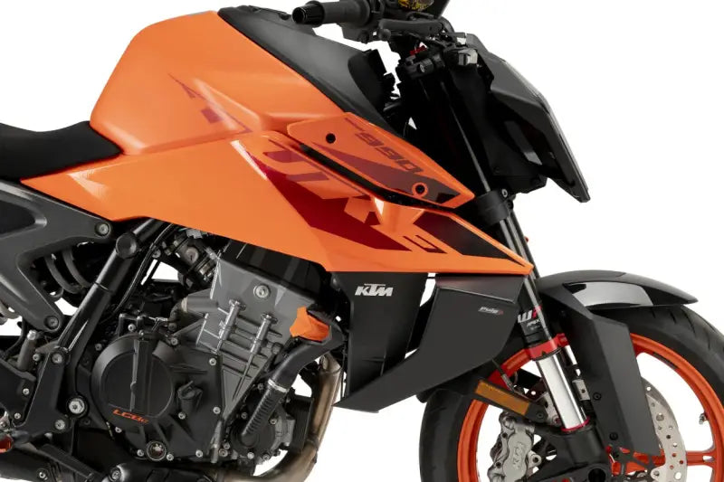 Downforce Side Spoilers Matt Black Ktm