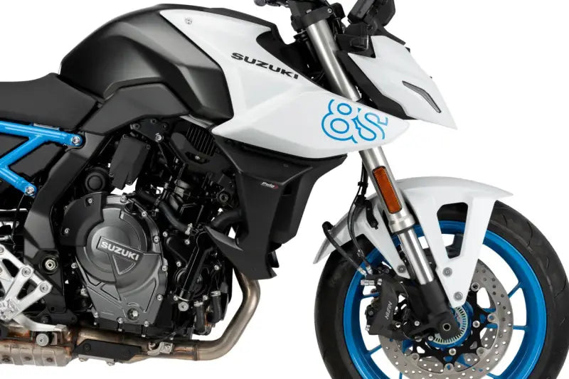 Downforce Side Spoilers Matt Black Suz - PUIG