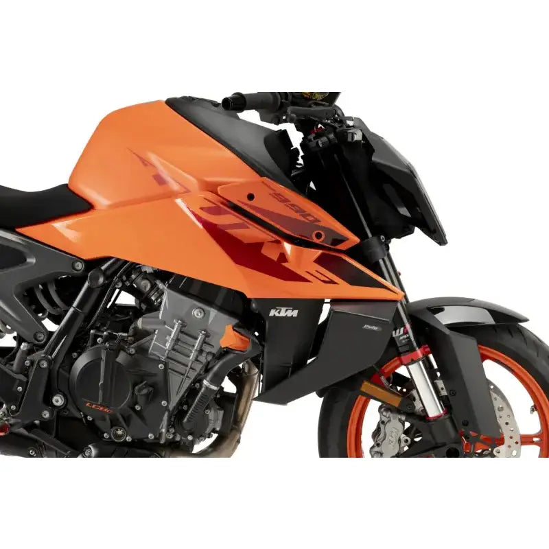 Downforce Side Spoilers Matt Black Ktm