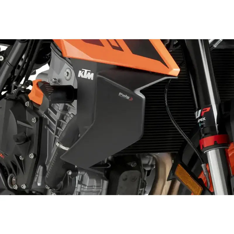 Downforce Side Spoilers Matt Black Ktm