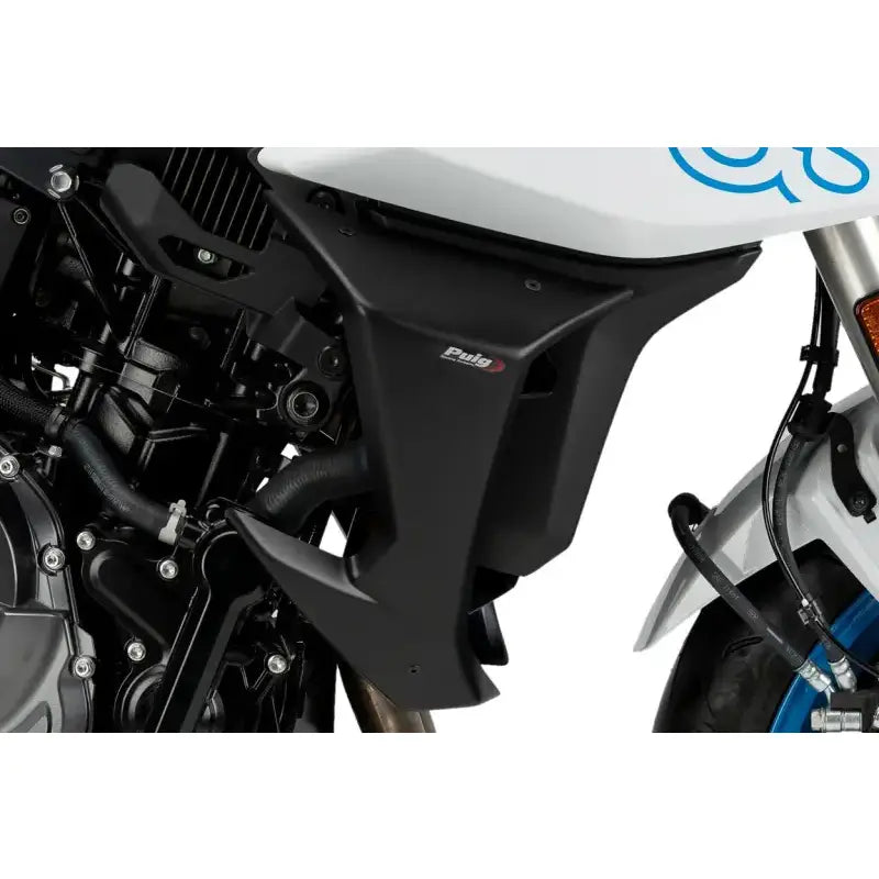 Downforce Side Spoilers Matt Black Suz - PUIG