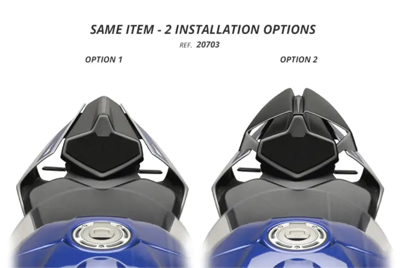 Rear Seat Cowl Matt Black Yam - PUIG