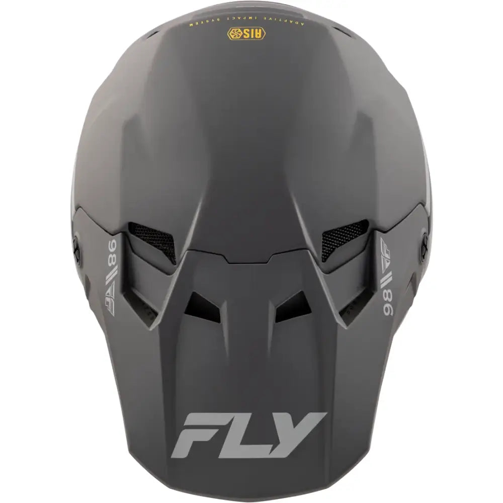 Formula Cc Objective Helmet Matte Black/Grey 2x - FLY RACING