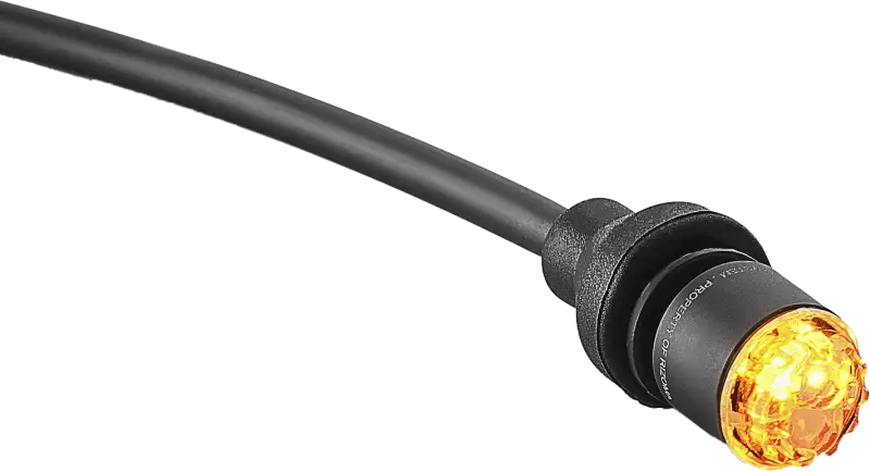 Turn Signal Light Unit Pair Matte Black - RIZOMA