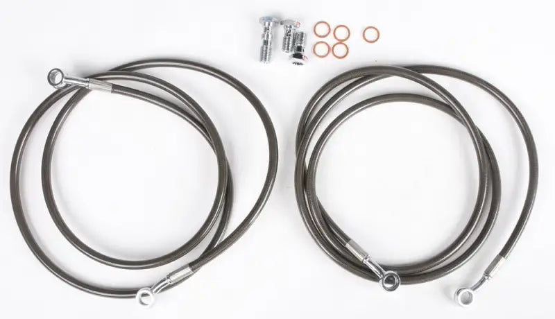 MAV-F 2 SM Brakeline Front + 2 Smoke Maverick - Brake Line Kit