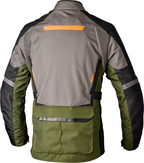 Maverick Evo Ce Jacket Khaki/Grey/Orange Textile 4xl - RST