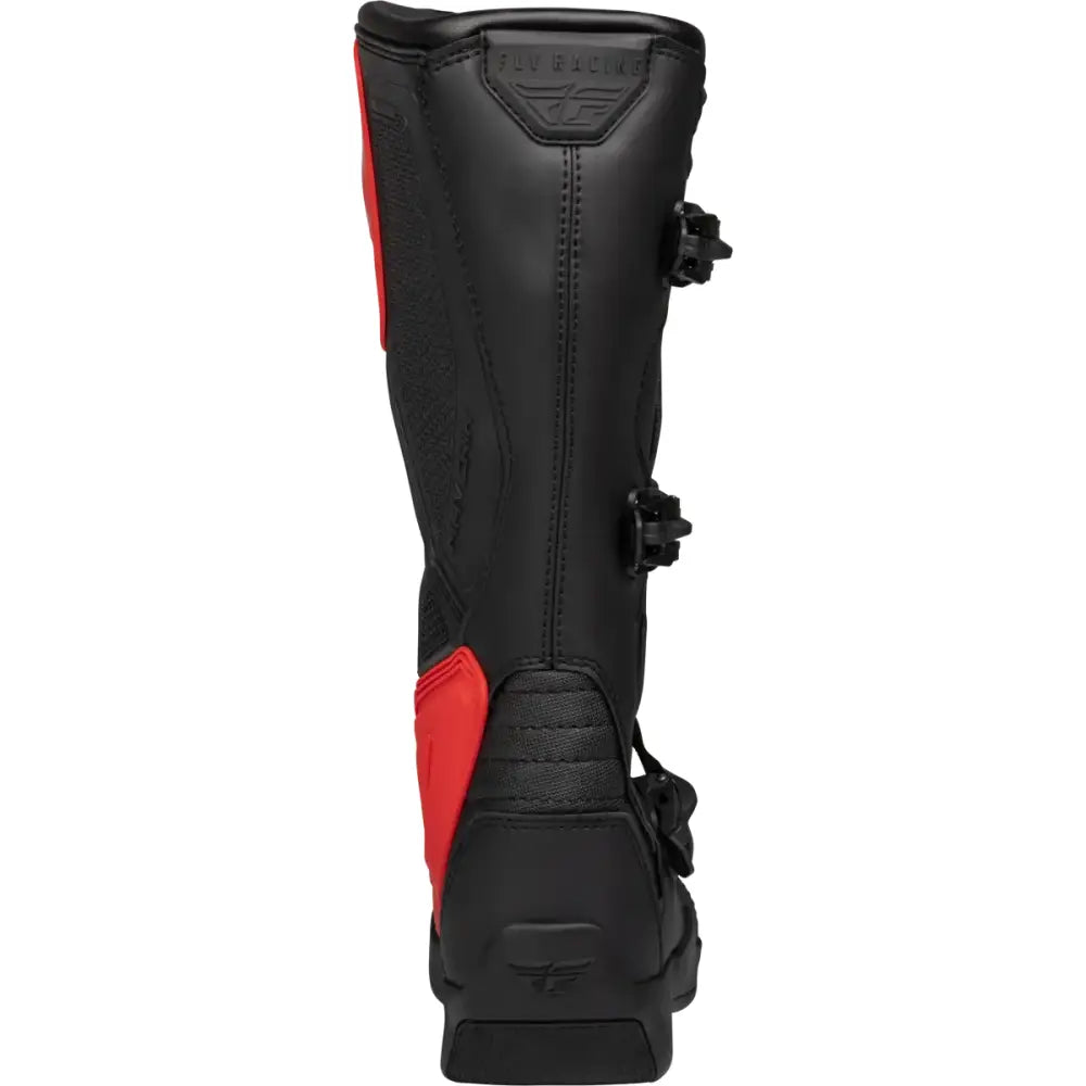 Maverik Lt Boot Red/Black Sz 09 - FLY RACING
