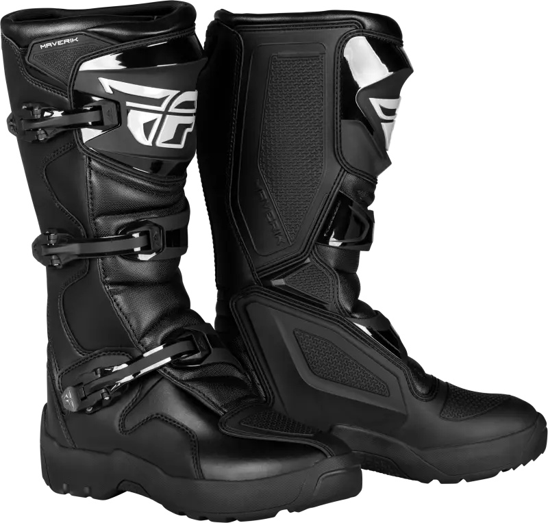 Maverik Lt Enduro Boot Black Sz 12 - FLY RACING