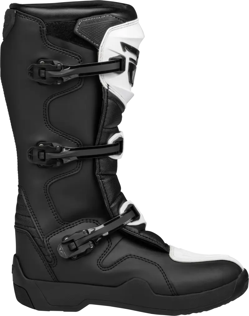 Maverik Lt Boot White/Black Sz 09 - FLY RACING