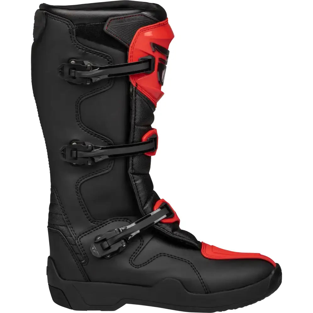 Maverik Lt Boot Red/Black Sz 13 - FLY RACING