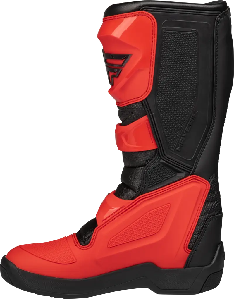 Maverik Lt Boot Red/Black Sz 13 - FLY RACING