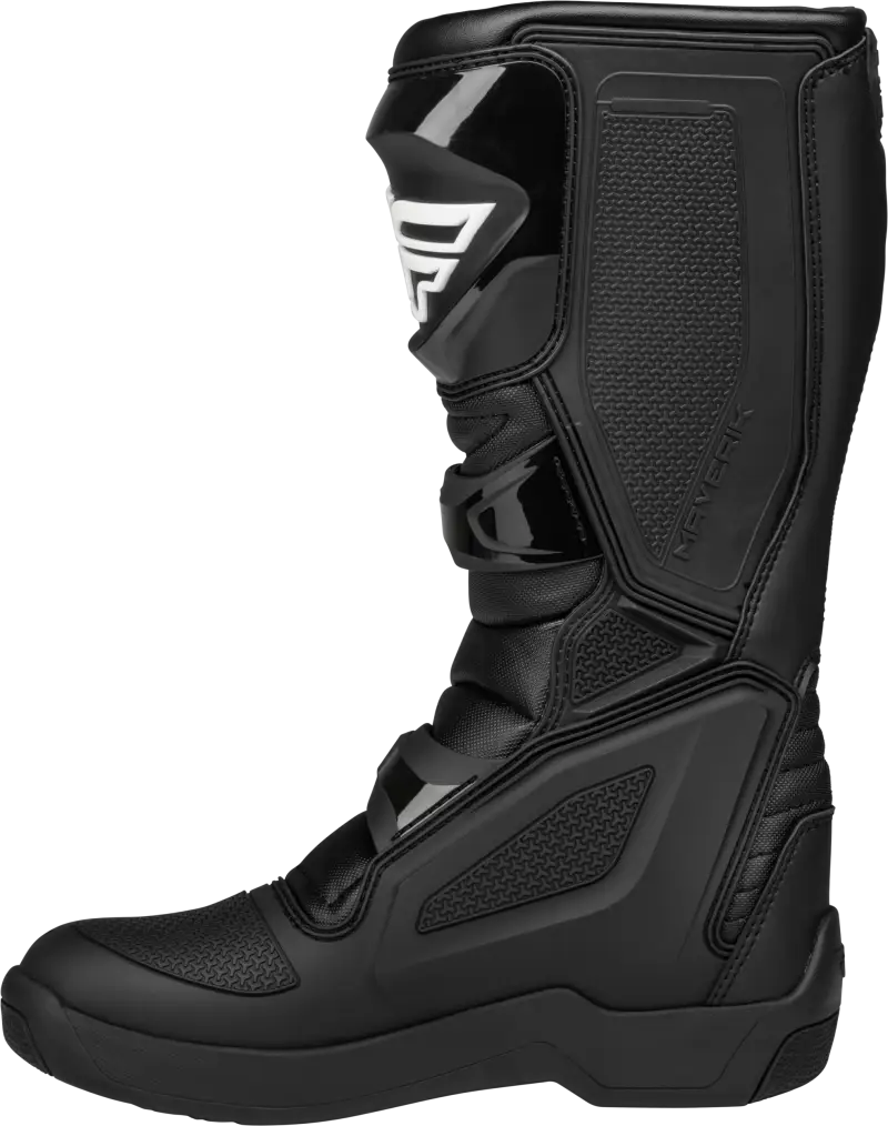 Maverik Lt Boot Black Sz 08 - FLY RACING
