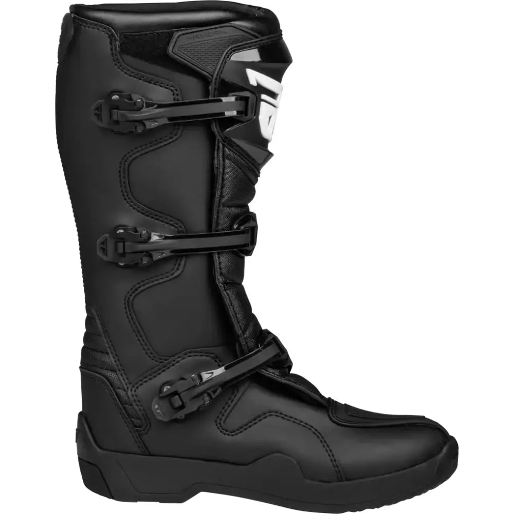 Maverik Lt Boot Black Sz 08 - FLY RACING